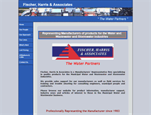 Tablet Screenshot of fischer-harris.com